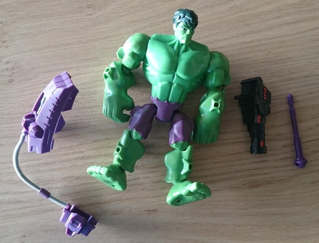Super Hero Mashers - Hulk van Hasbro, Ophalen of Verzenden, Zo goed als nieuw