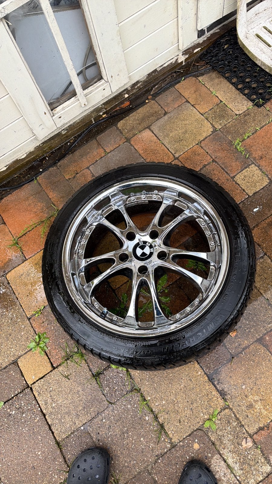BMW velgen chrome, Ophalen of Verzenden, Gebruikt, BMW