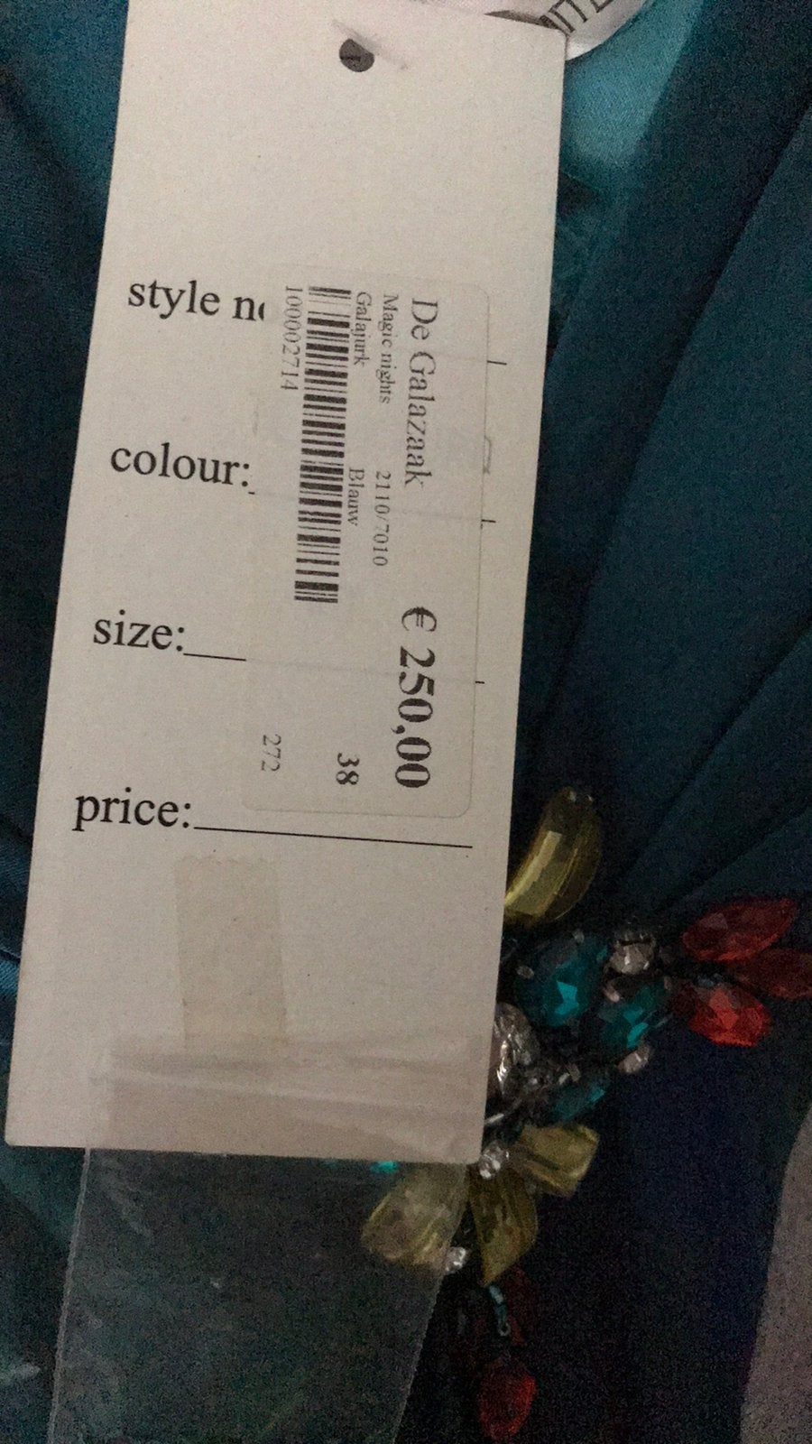 Mooie gala jurk, Kleding | Dames, Ophalen of Verzenden, Zo goed als nieuw, Onder de knie