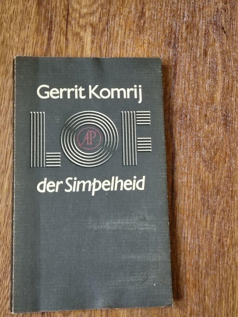 der Simperheid - Gerrit Kmorij, Ophalen of Verzenden, Gelezen, Nederland