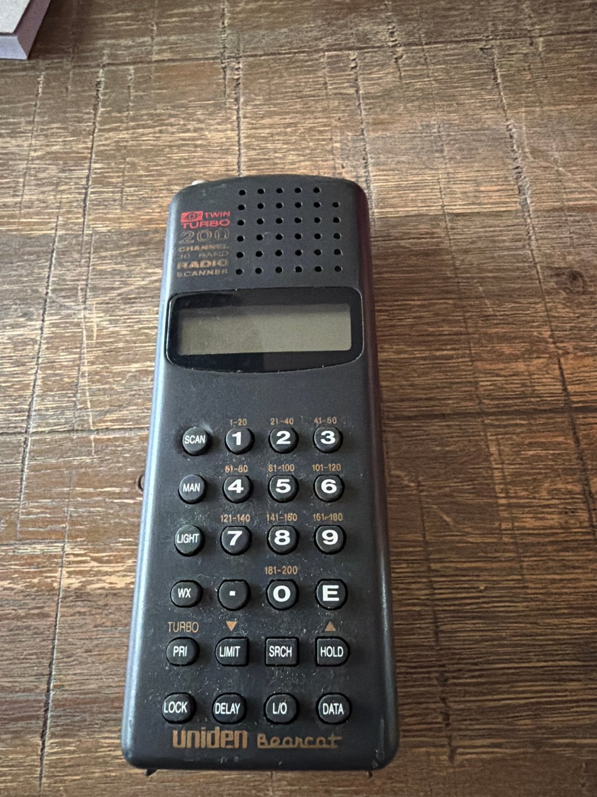 Uniden Bearcat 200 Kanaals Scanner - Twin Turbo, Ophalen of Verzenden, Gebruikt, Ontvanger
