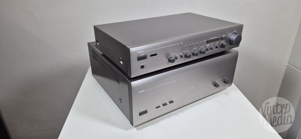 Yamaha CX-630 Voorversterker + MX-830 Eindversterker, Ophalen of Verzenden, Refurbished, Overige merken, Losse componenten