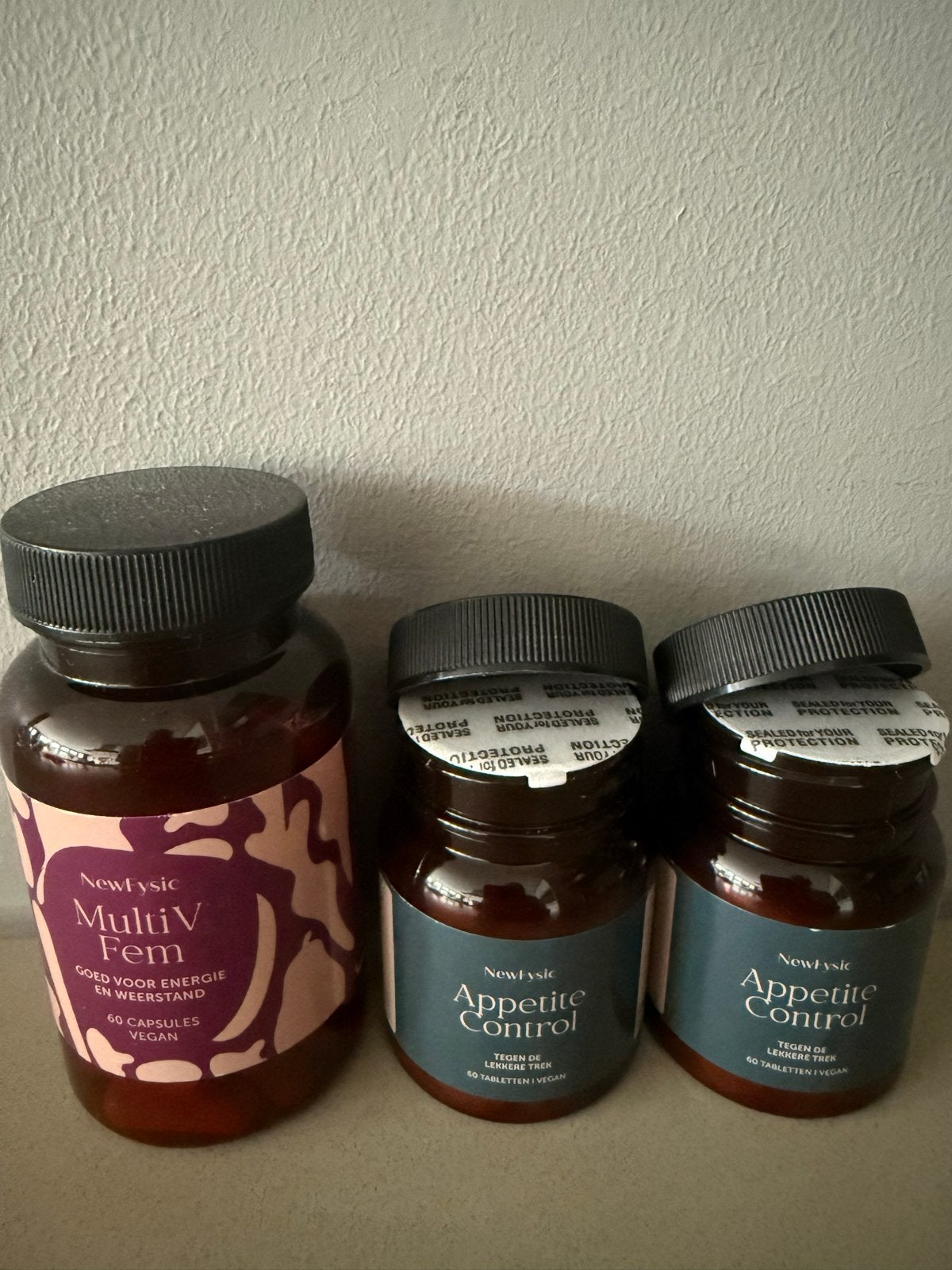 NewFysic MultiV Fem & Appetite Control supplementen, Ophalen of Verzenden, Nieuw, Dieet en Voeding