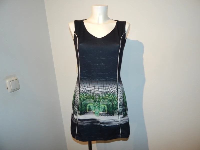 Save the Queen apart tuniek garden foto look print M, Kleding | Dames, Maat 38/40 (M), Save the Queen, Zo goed als nieuw, Meerkleurig