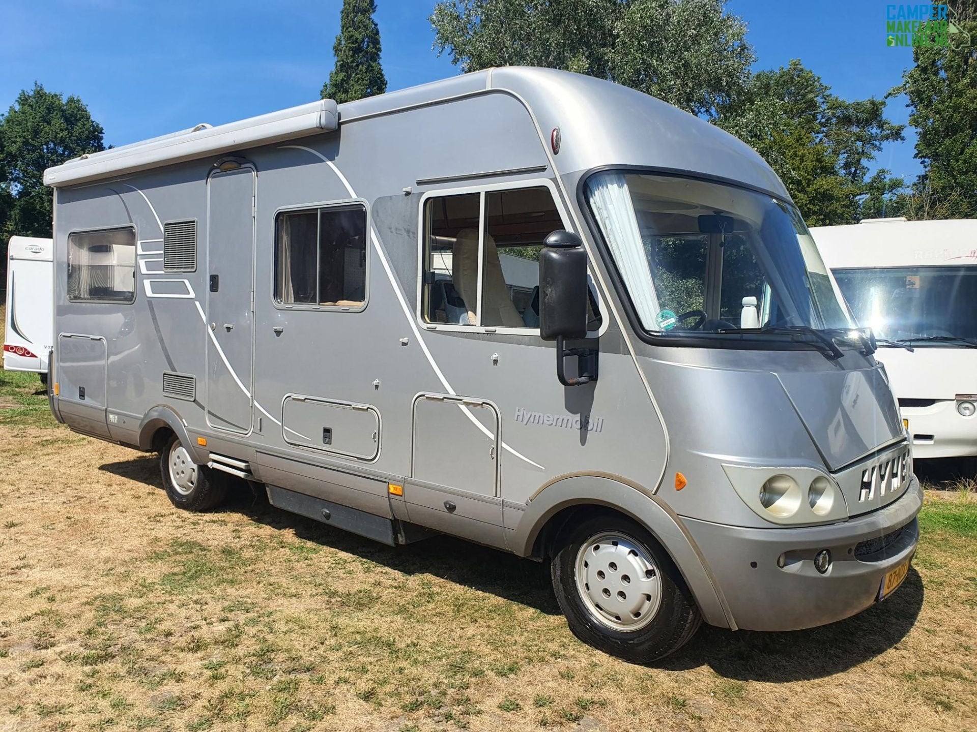 Hymer B 654-Automaat-Zonnepaneel-Schotel, Ringverwarming, 6 tot 7 meter, Bedrijf, Diesel