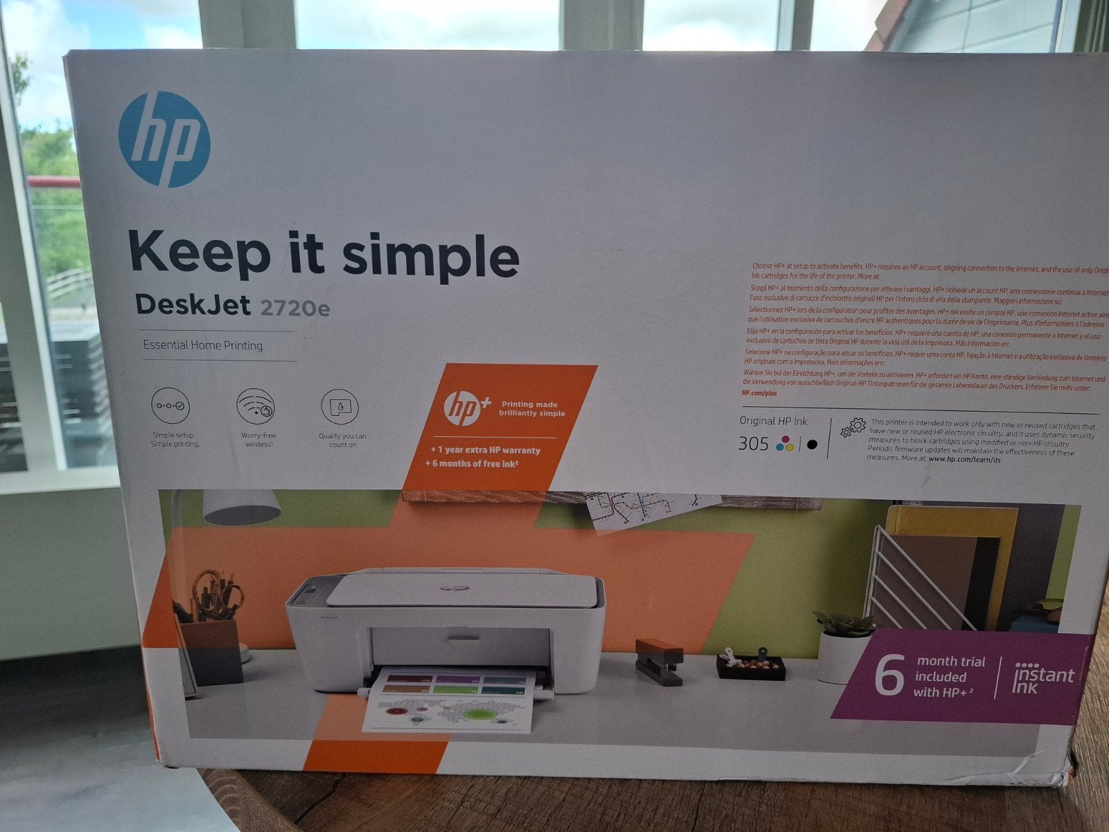 HP DeskJet 2720e All-in-One Printer OPHALEN IN OUDKARSPEL, Computers en Software, Printers, Kleur printen, Inkjetprinter, All-in-one