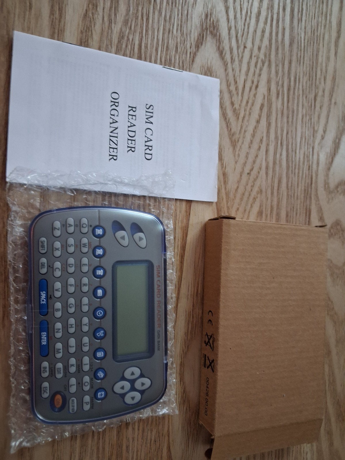 SIM Kaart Lezer Data Bank Organizer, Ophalen of Verzenden