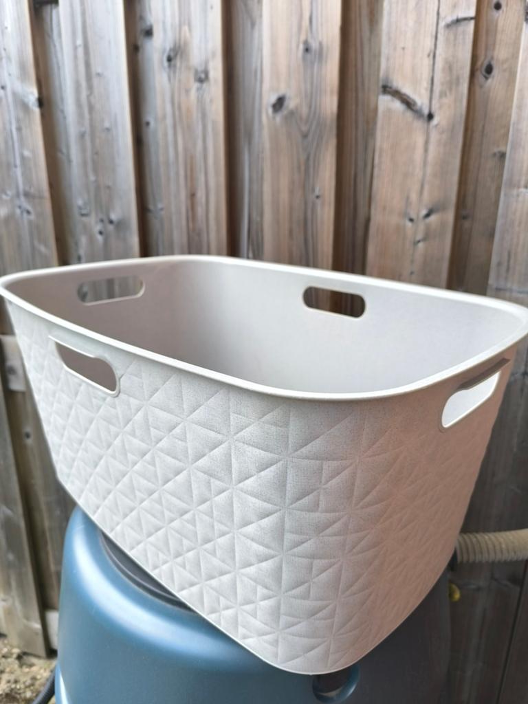 Curver wasmand Softex taupe, Ophalen, Kunststof, 40 liter of meer, Zo goed als nieuw