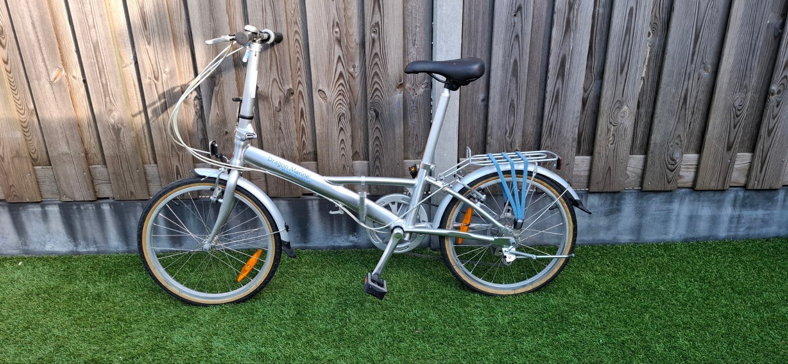 Dragon Marine opvouwbare fiets, aluminium, Fietsen en Brommers, 20 inch of meer, Velgrem, Versnellingen, Zo goed als nieuw