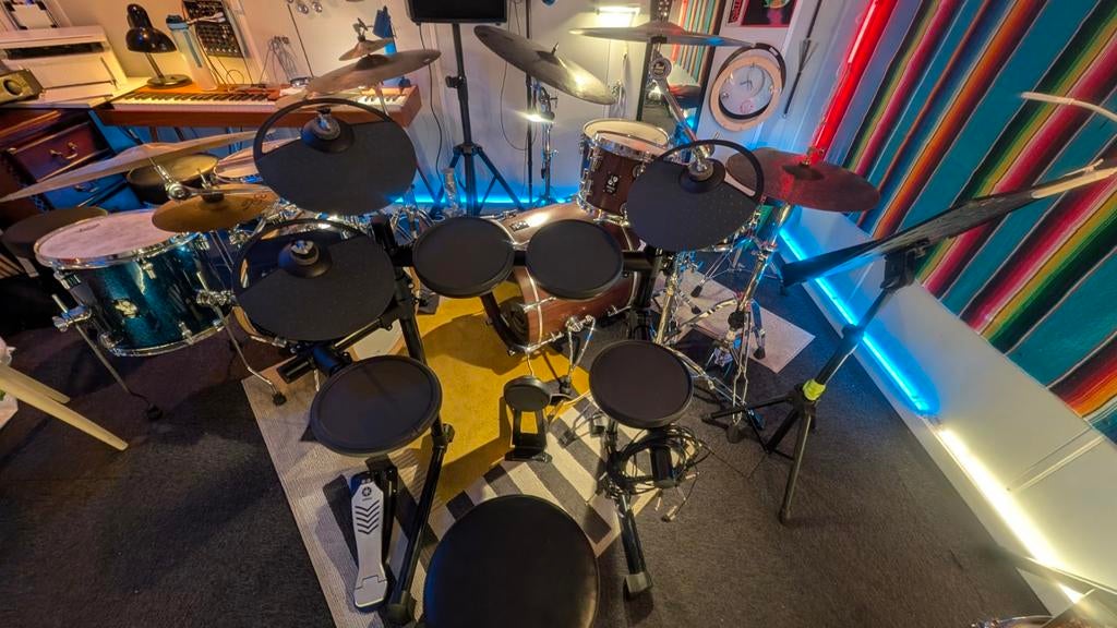 Te Koop: Electronisch drumstel Yamaha DTX 450K, Muziek en Instrumenten, Ophalen