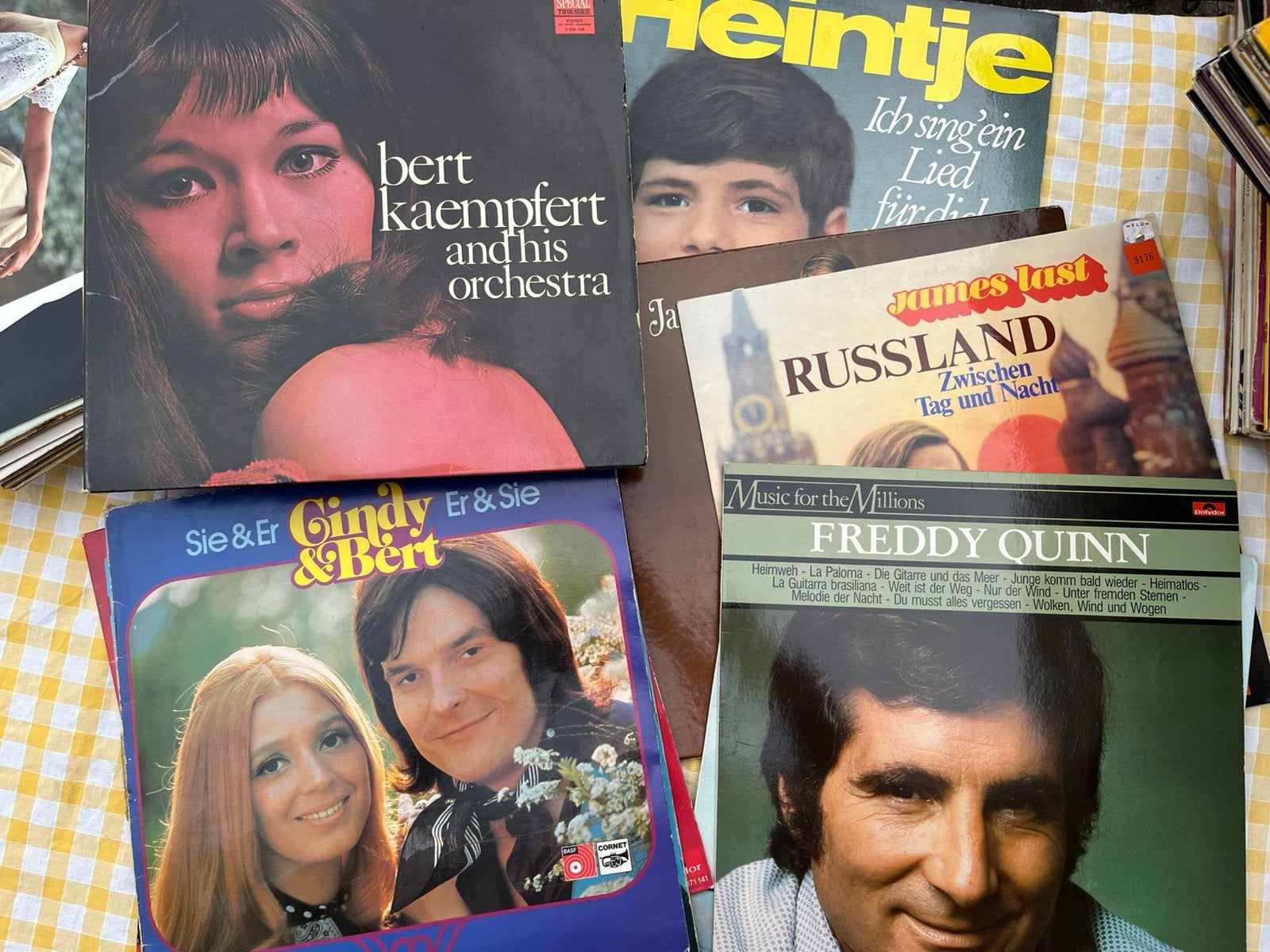 11x LP vinyl oa Duitstalig James Last Heintje Cindy & Bert, Cd's en Dvd's, Vinyl | Verzamelalbums, Ophalen of Verzenden, Gebruikt