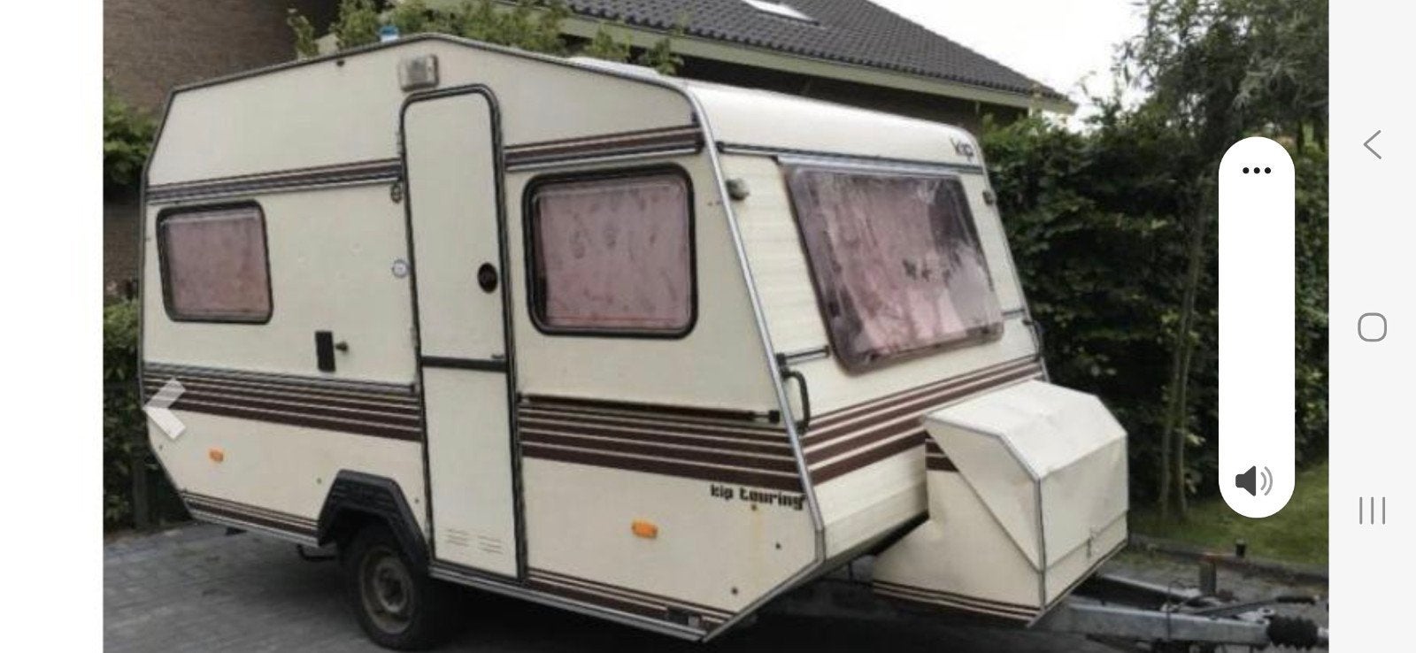 Voortent kip 390 retro, Ophalen, Tot en met 2