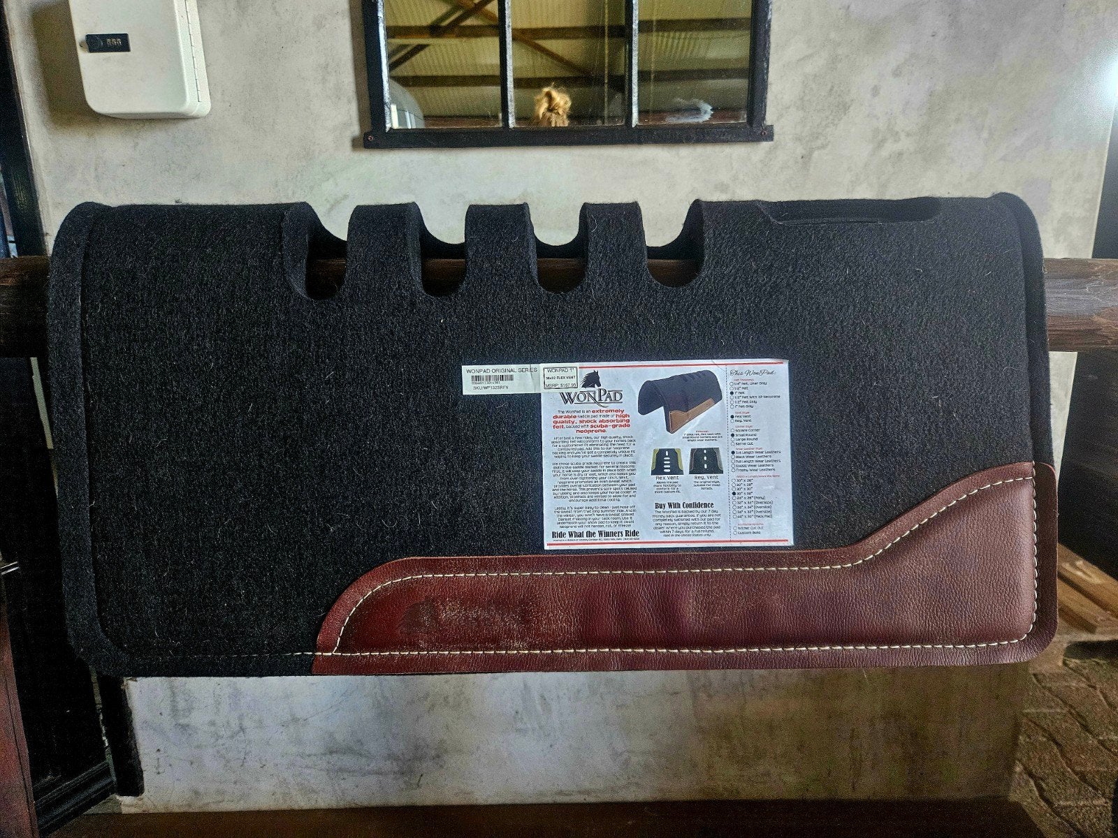 Wonpad nieuw western, Dieren en Toebehoren, Paarden en Pony's | Dekens en Dekjes, Overige maten, Ophalen of Verzenden, Nieuw, Deken