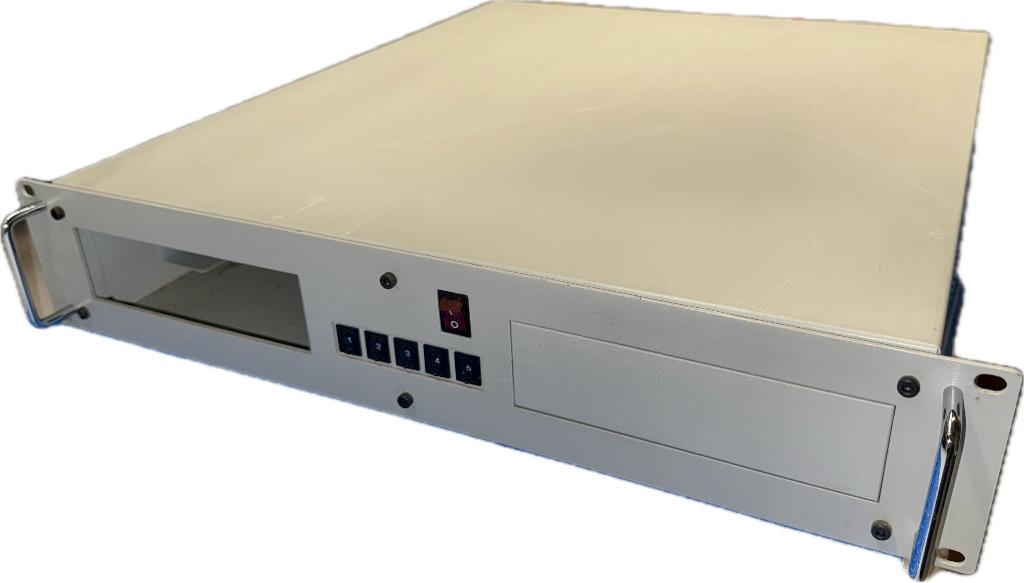 Ultra Wide SCSI drive rack met PCI card 19-inch 2HE, 4 bays, Ophalen, SCSI, HDD, Desktop