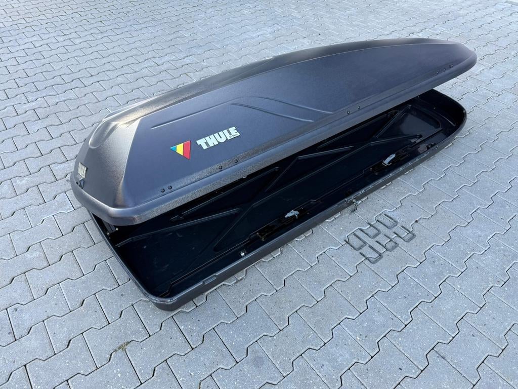 ALLERGROOTSTE DIE ER IS THULE900XXXL zwart dakkoffer skibox, Ophalen of Verzenden, Zo goed als nieuw