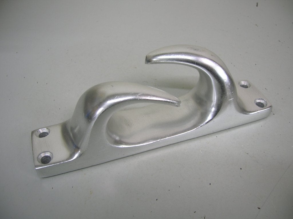 Boegklamp, Verhaalklamp, aluminium, 220 mm, Watersport en Boten, Ophalen of Verzenden, Zo goed als nieuw, Overige typen