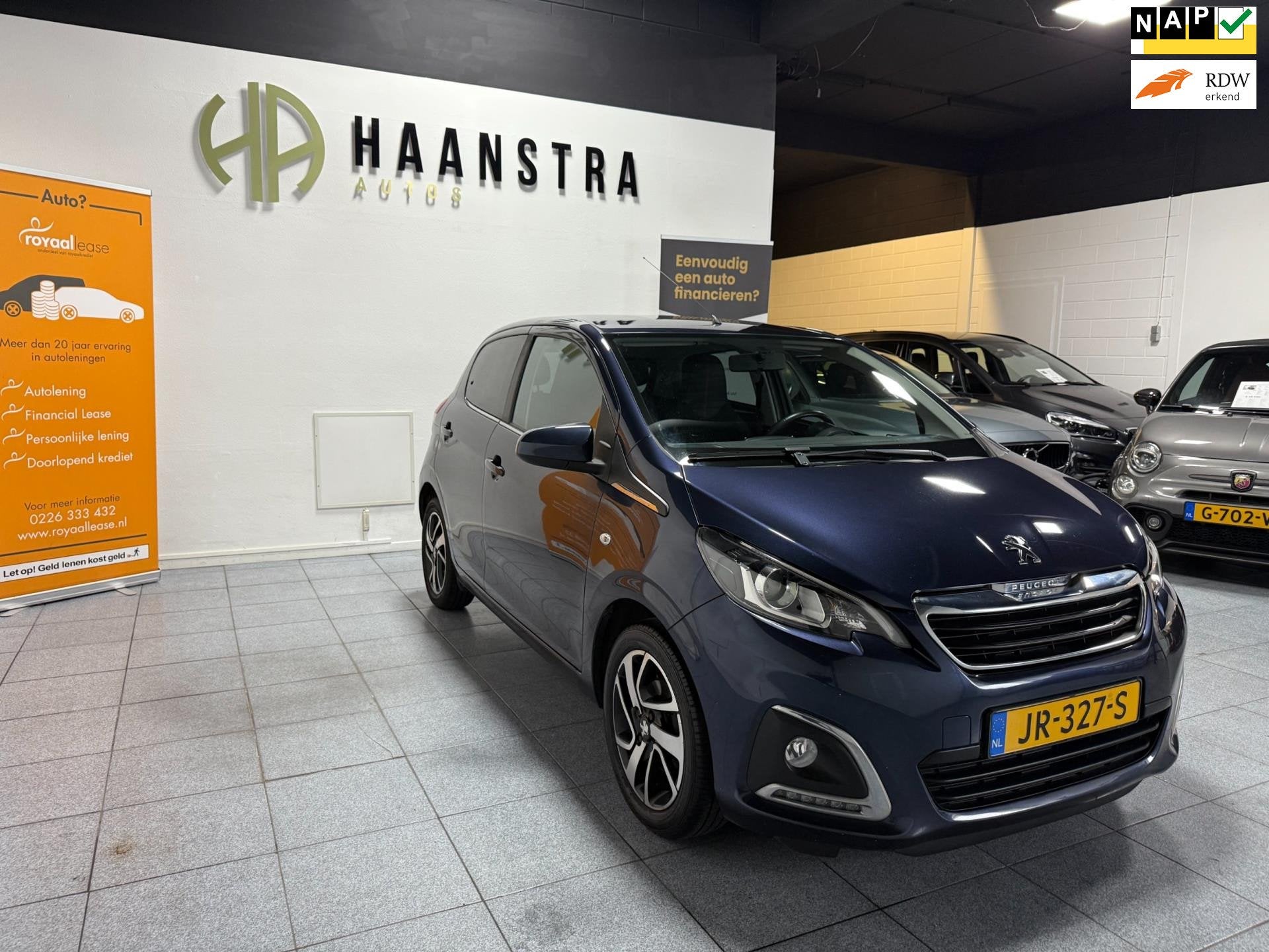 Peugeot 108 1.0 e-VTi Allure Airco Achterruitrijcamera Lm Ve, Voorwielaandrijving, Stof, Gebruikt, Start-stop-systeem