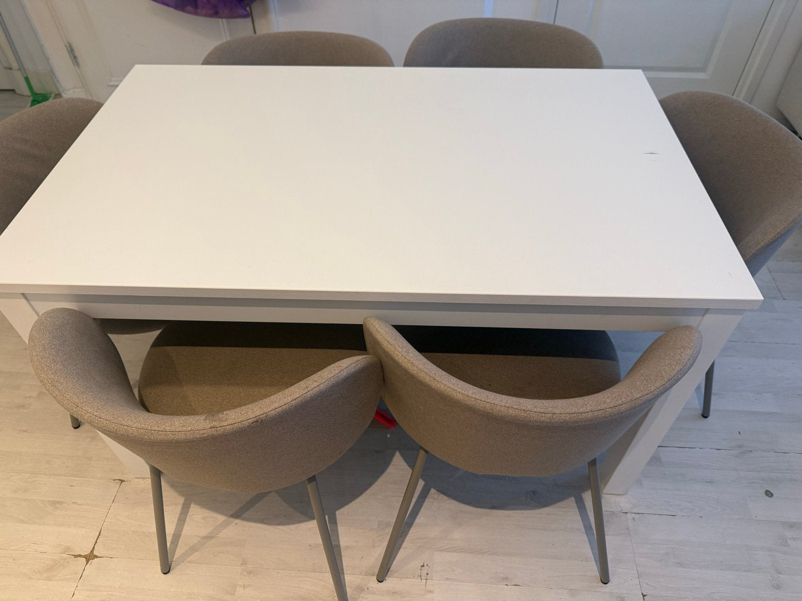 Ikea uitschuifbare eettafel, Ophalen, Gebruikt, 100 tot 150 cm, 50 tot 100 cm