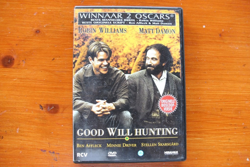 Dvd: Good Will Hunting. Winnaar van 2 Oscars., Cd's en Dvd's, Vanaf 12 jaar, Ophalen of Verzenden, Zo goed als nieuw, Overige genres
