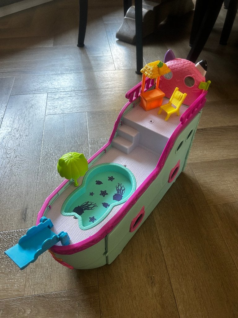 Gabby’s Dollhouse - Meerminnenschip, Ophalen, Zo goed als nieuw, Meisje