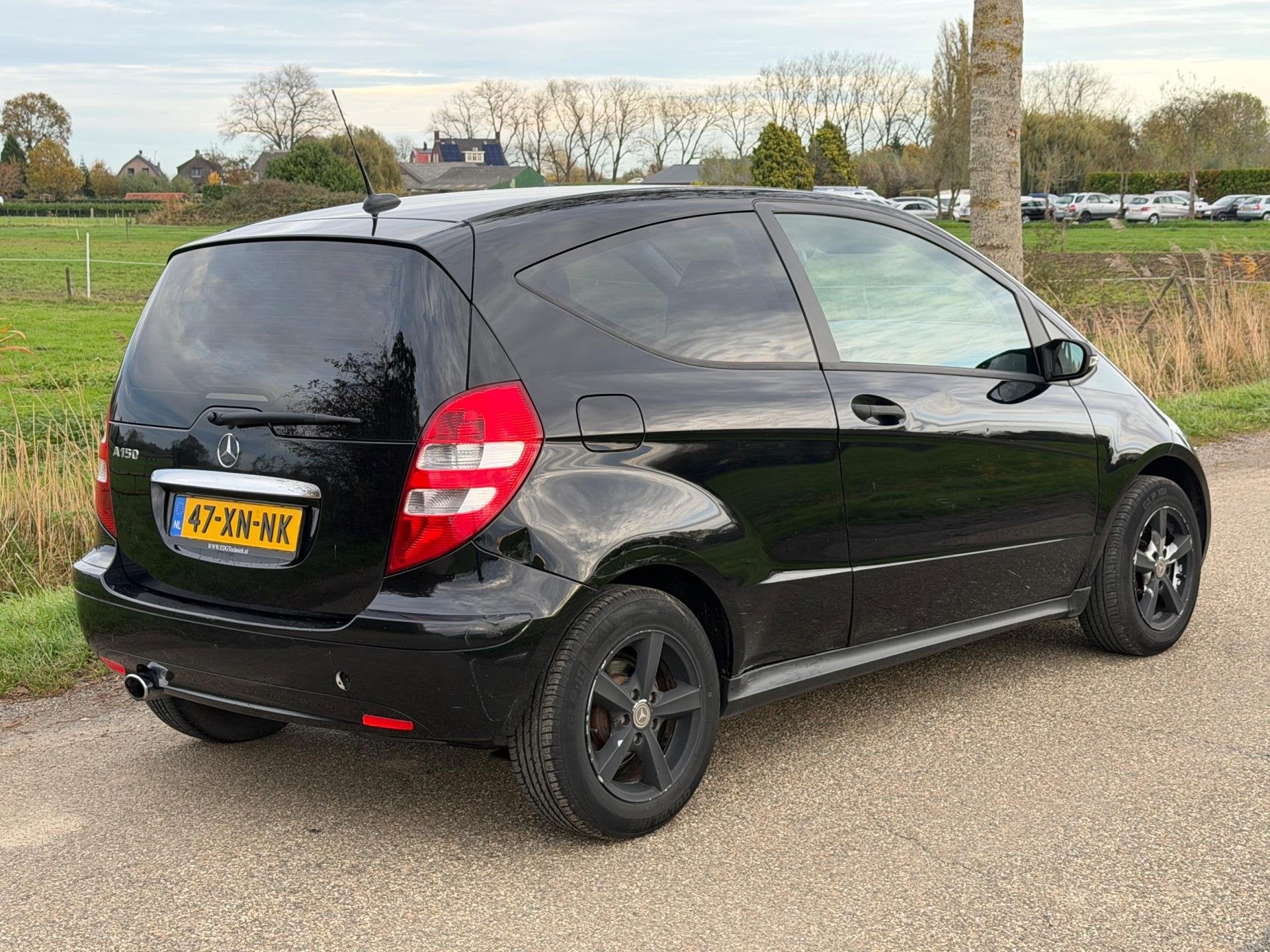 Mercedes-Benz A-klasse 150 Classic Airco NAP APK 06-2027, Auto's, Voorwielaandrijving, Stof, Zwart, 1095 kg