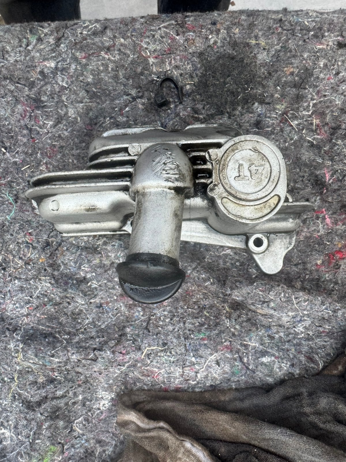 Oliepan zip 4t, Ophalen of Verzenden, Gebruikt, Blok, Piaggio