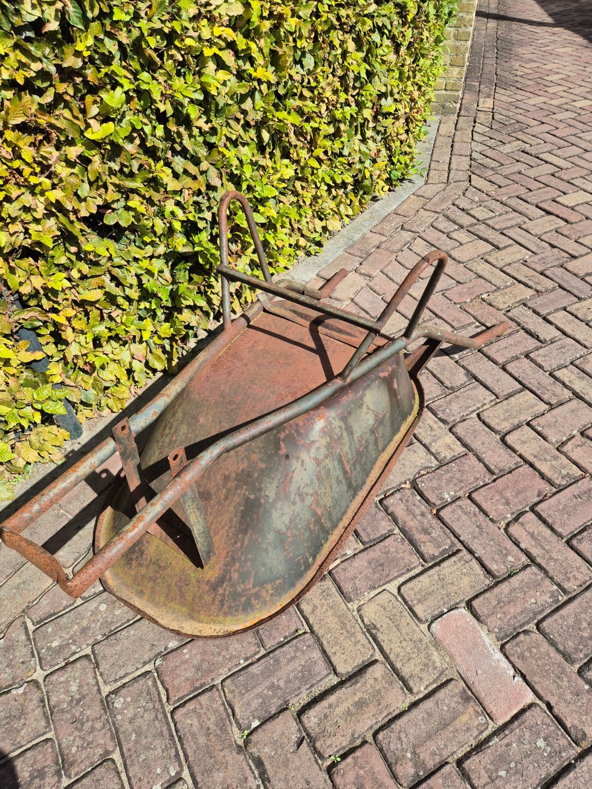 kruiwagen zonder wiel, Tuin en Terras, Kruiwagens, Ophalen, Gebruikt