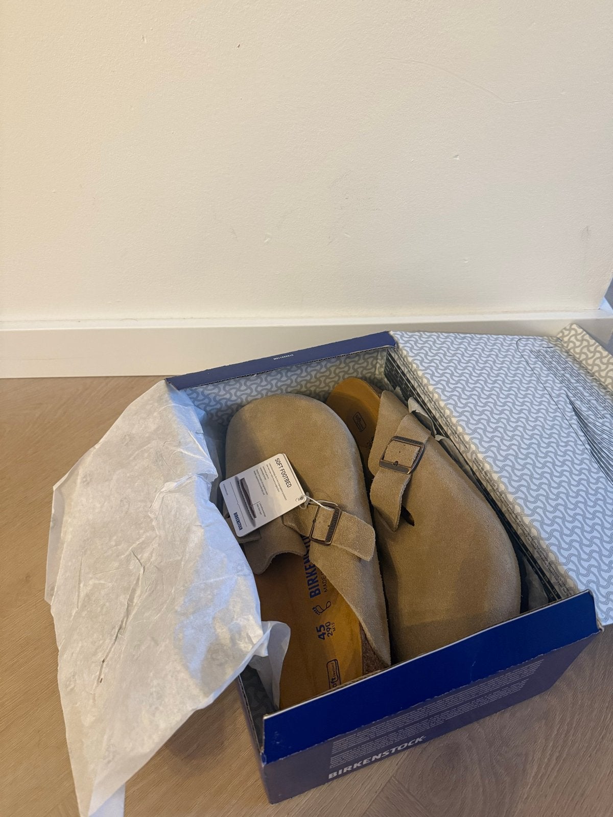 Birkenstock Clogs Taupe Maat 45, Kleding | Heren, Schoenen, Overige kleuren, Klompen, Nieuw, Ophalen of Verzenden
