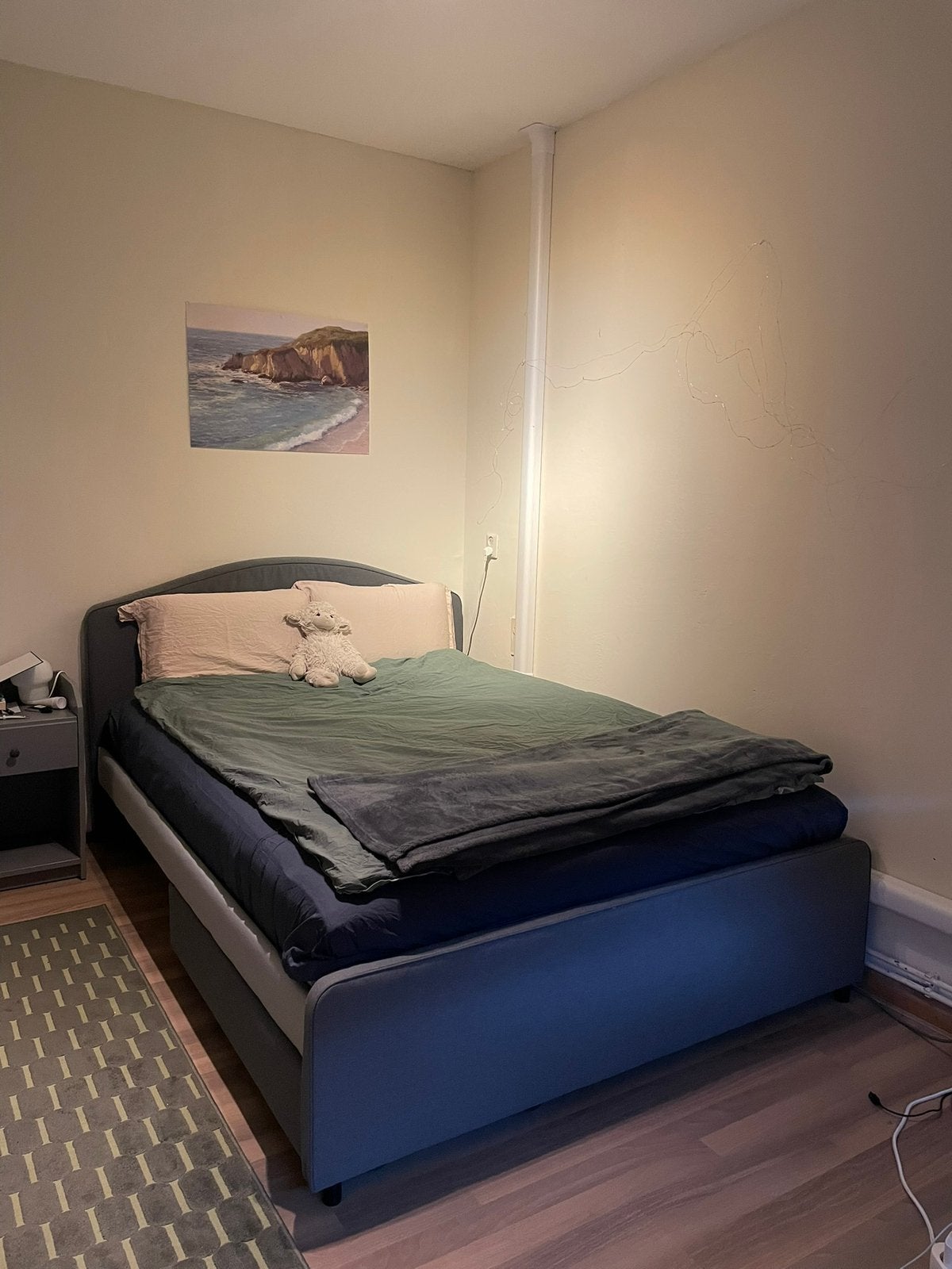 Ikea Double Bed, Ophalen, Zo goed als nieuw, Tweepersoons