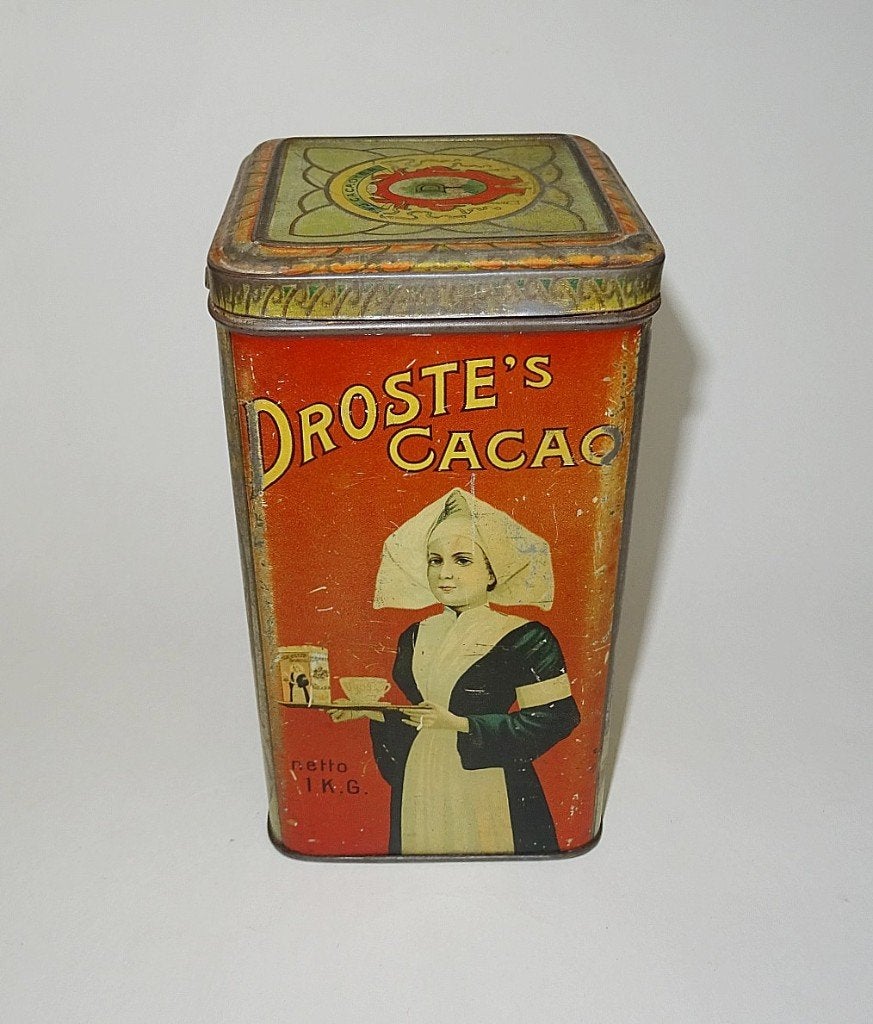 Droste cacao 1 kg, Verzamelen, Blikken, Ophalen of Verzenden, Gebruikt, Overige, Droste