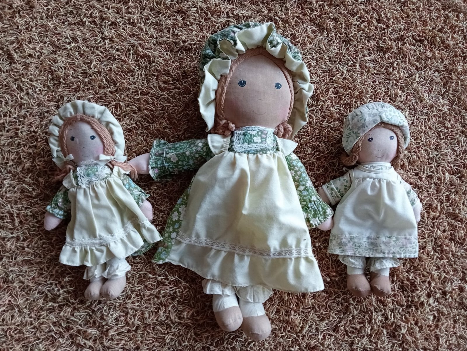 Set van 3 Holly Hobbie poppen - Vintage, Ophalen of Verzenden, Gebruikt, Overige typen