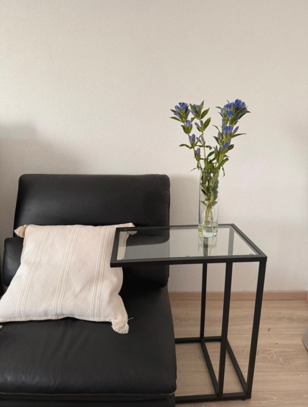 Ikea Vitssjo bijzettafel/ computertafel, Minder dan 55 cm, Vierkant, Ophalen, 45 tot 60 cm