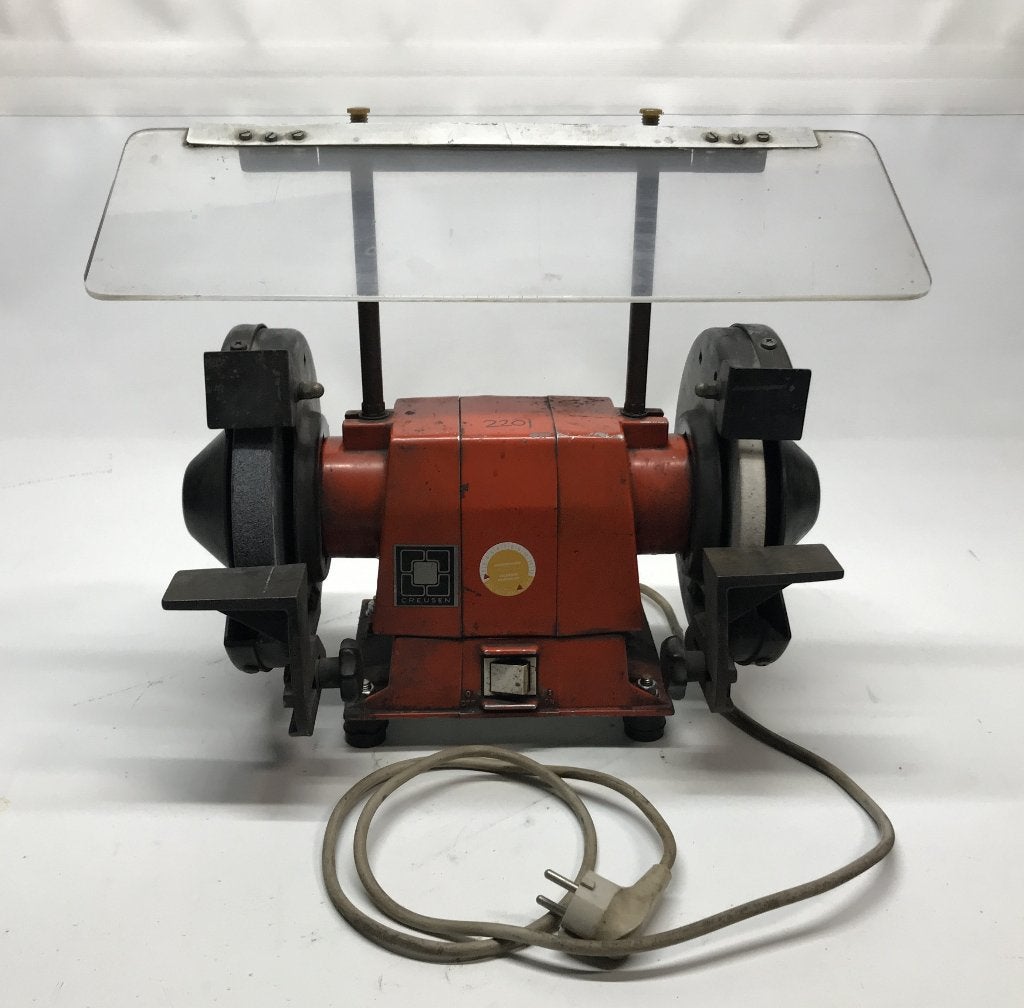 Werkbankslijper, Creusen, DSW 2200T, 230 volt, Ophalen of Verzenden, Gebruikt, 700 tot 1000 watt, Werkbankslijpmachine