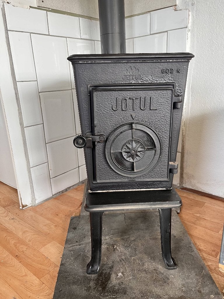 Jotul 602 N houtkachel, evt met isoduct rookkanaal / trekkap, Ophalen, Gebruikt, Houtkachel, Vrijstaand