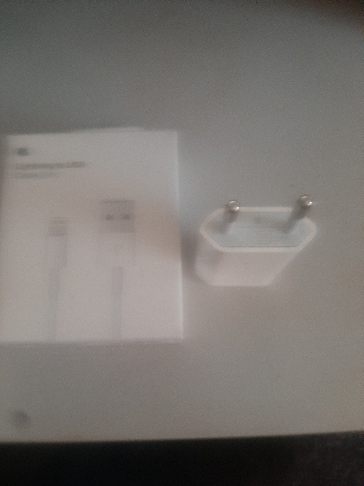 Apple Lightning naar USB-kabel en adapter, Telecommunicatie, Mobiele telefoons | Telefoon-opladers, USB-A, Adapter, Zo goed als nieuw