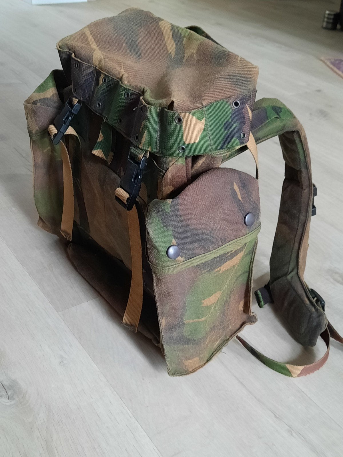 Militaire rugzak camouflage - KL 1996, Ophalen of Verzenden, Landmacht, Nederland, Overige typen