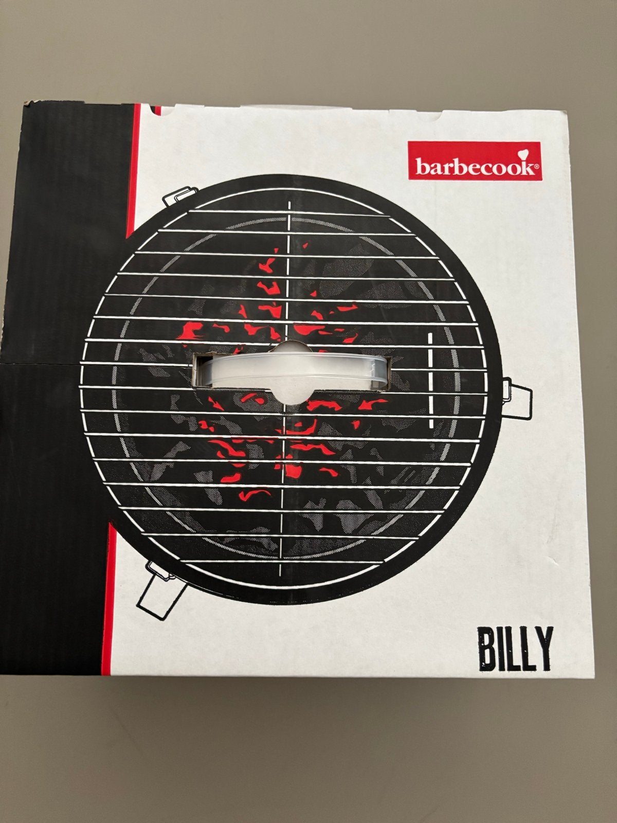 Barbecook Billy handbarbecue mat zwart - Nieuw in doos, Ophalen of Verzenden, Nieuw