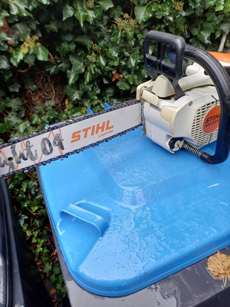stihl ms 201C kettingzaag, Ophalen, Gebruikt, Stihl