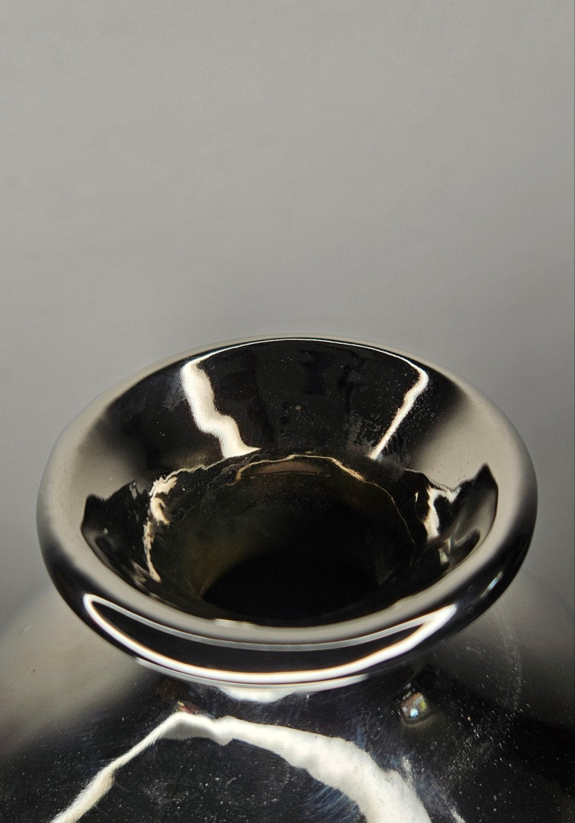 Vaas "Disco" zilver H.35.5cm, Gilde Handwerk, Overige kleuren, Handgemaakt, Export@Gildehandwerk.com