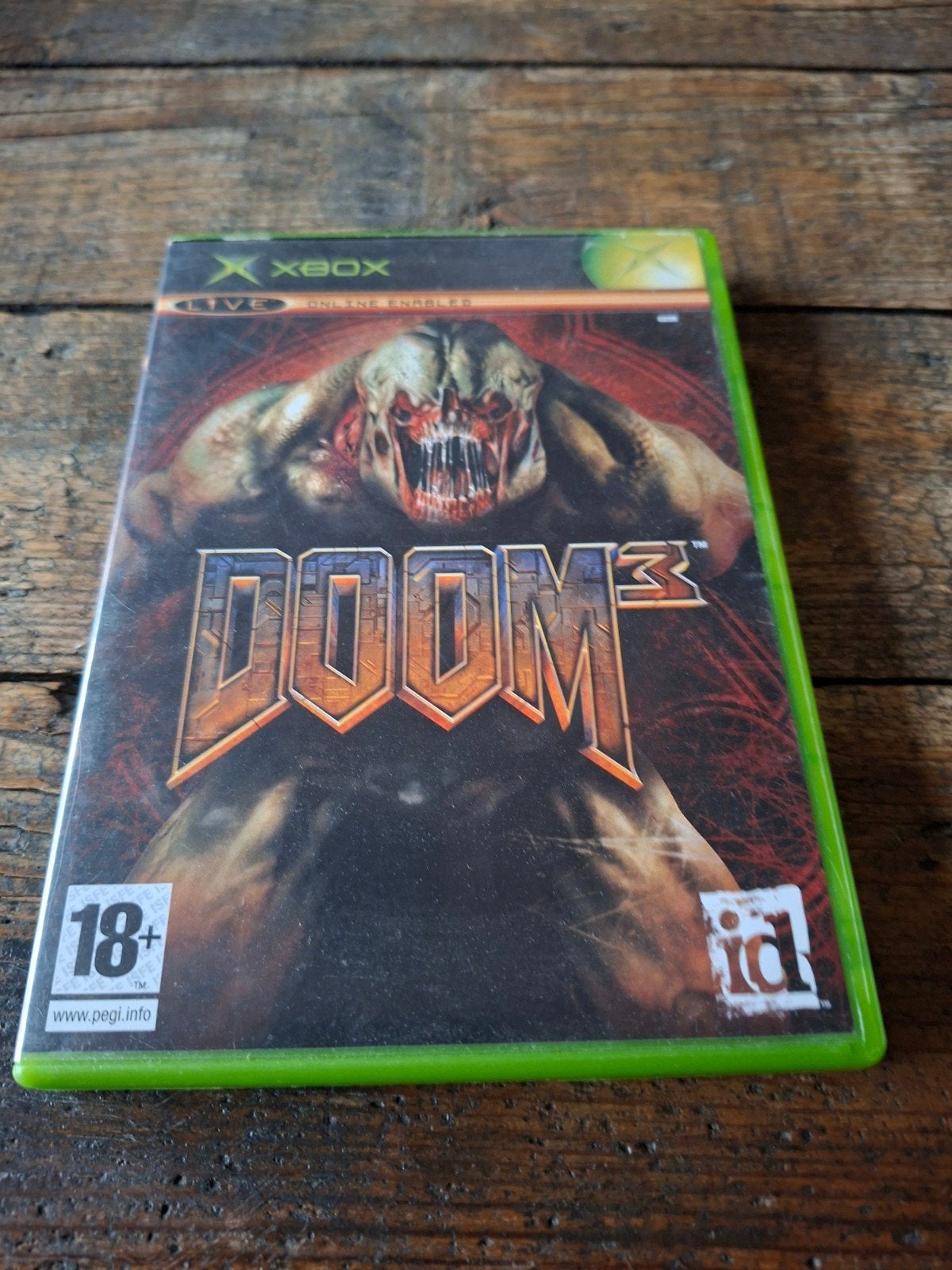 Doom 3 - Xbox (Origineel, Compleet met Boekje), Spelcomputers en Games, Online, Gebruikt, Vanaf 18 jaar, Shooter