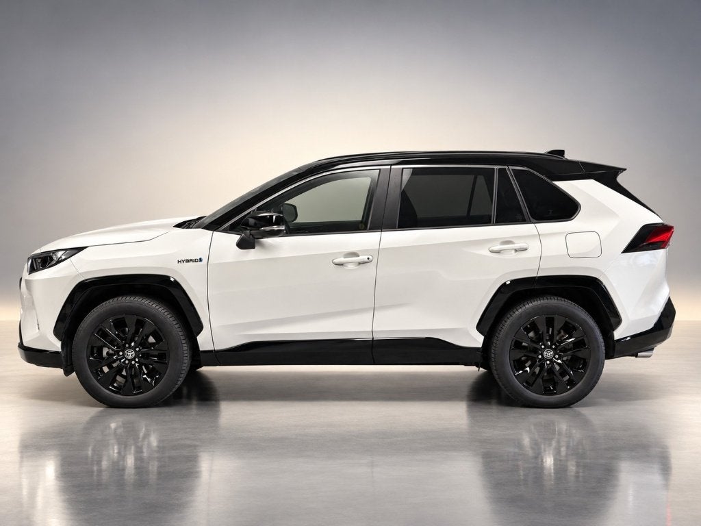 Toyota Rav4 2.5 Hybrid 218pk CVT 2022 Wit, Dealer onderhouden, 4 cilinders, 2487 cc, Wit