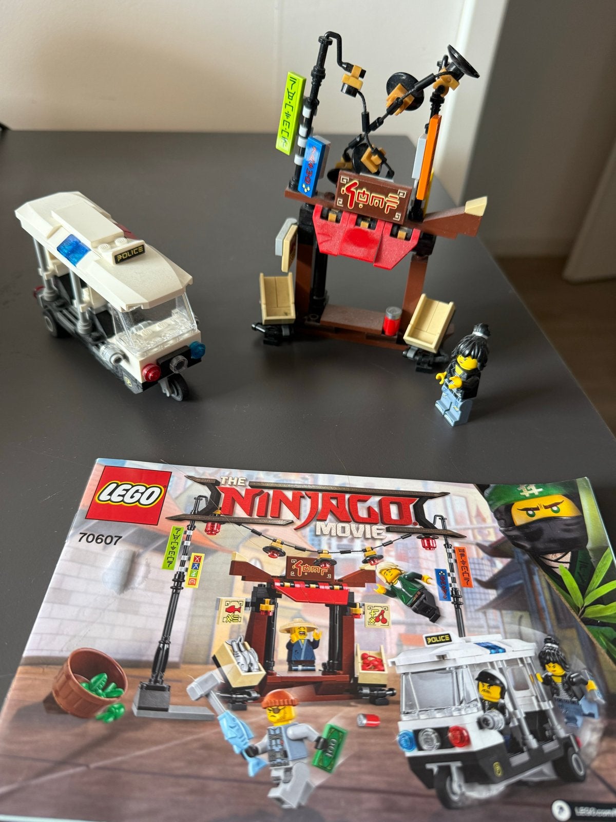 Lego Ninjago Movie 70607 City Chase, Gebruikt, Lego, Ophalen of Verzenden, Inclusief instructies
