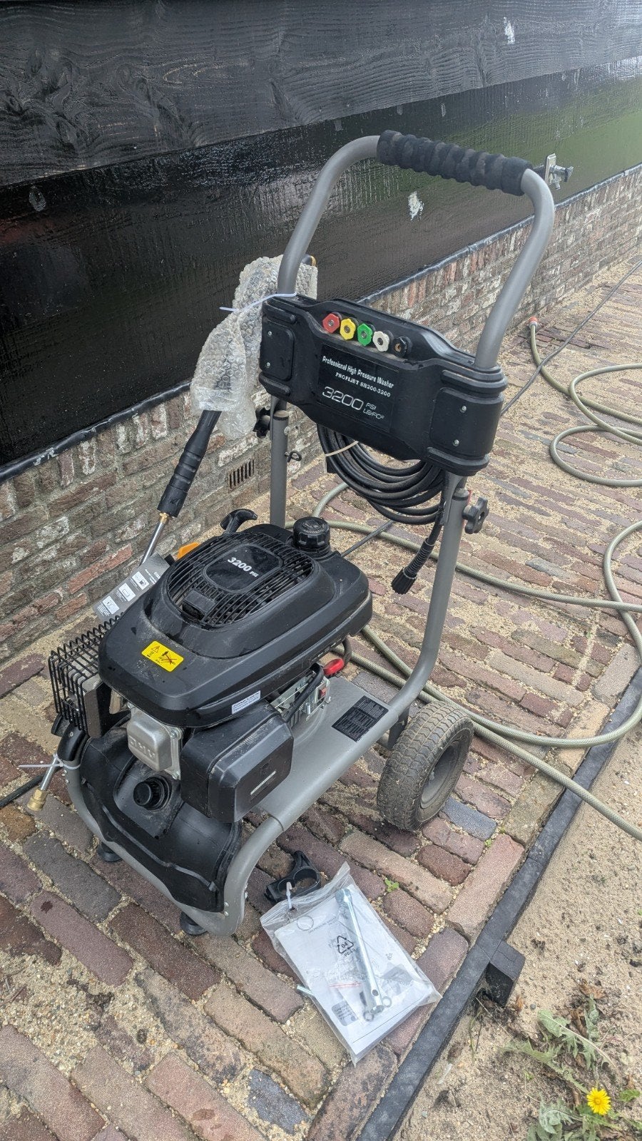 hoge druk spuit/ high pressure washer PROFIJET SH200-3200, Ophalen, Nieuw, Benzine