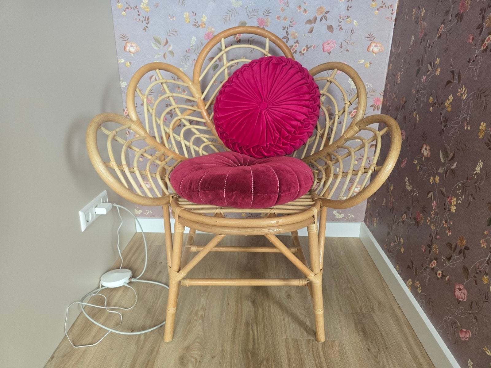 Luxe Rotan Kuipstoel Xenos - Inclusief Kussens, Huis en Inrichting, Ophalen, Lotus, Bruin, Riet of Rotan