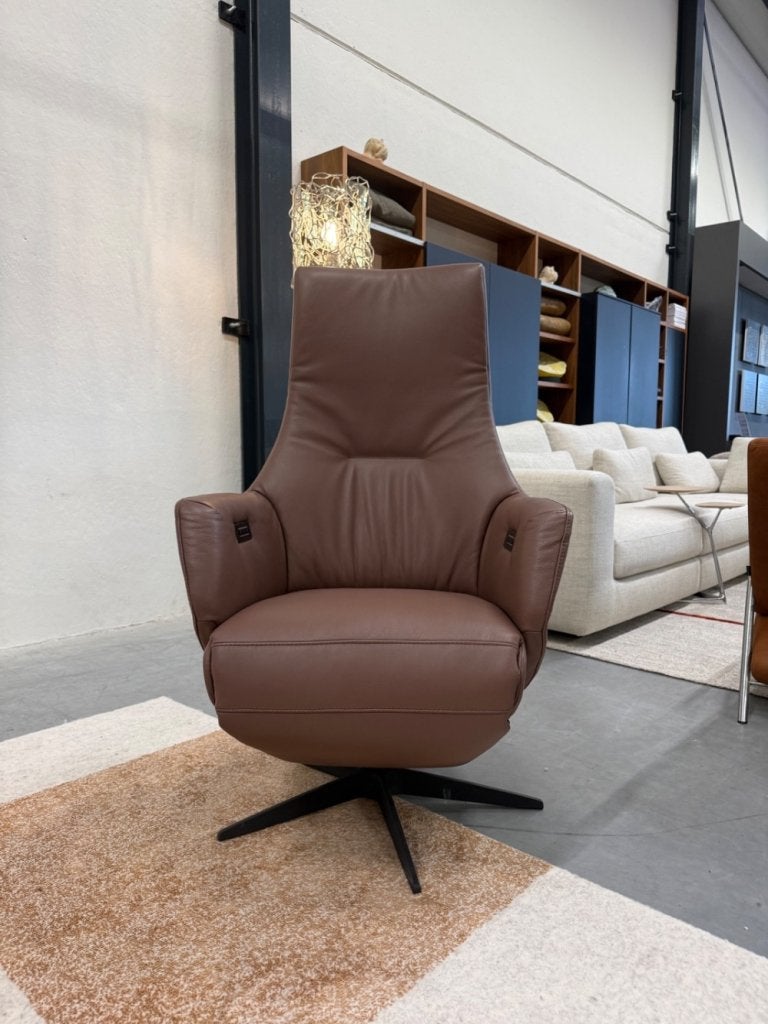 Nieuw Gealux Twinz 4001 Relaxfauteuil Leer design stoel, Nieuw, Ophalen of Verzenden, Gealux, 50 tot 75 cm