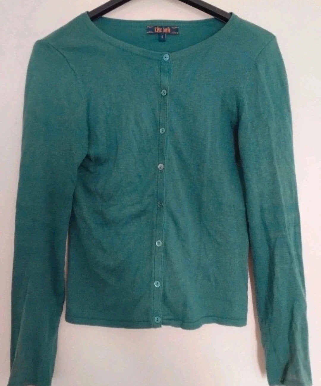 King Louie vestje groen roundneck maat S, Ophalen of Verzenden, King Louie, Maat 36 (S), Gedragen