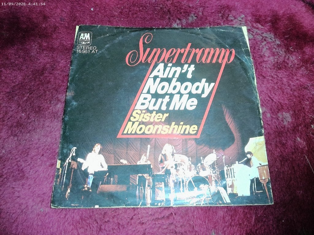 Supertramp - Ain't nobody but me / Sister Moonshine, Gebruikt, Fotohoes, 7 inch, Ophalen of Verzenden