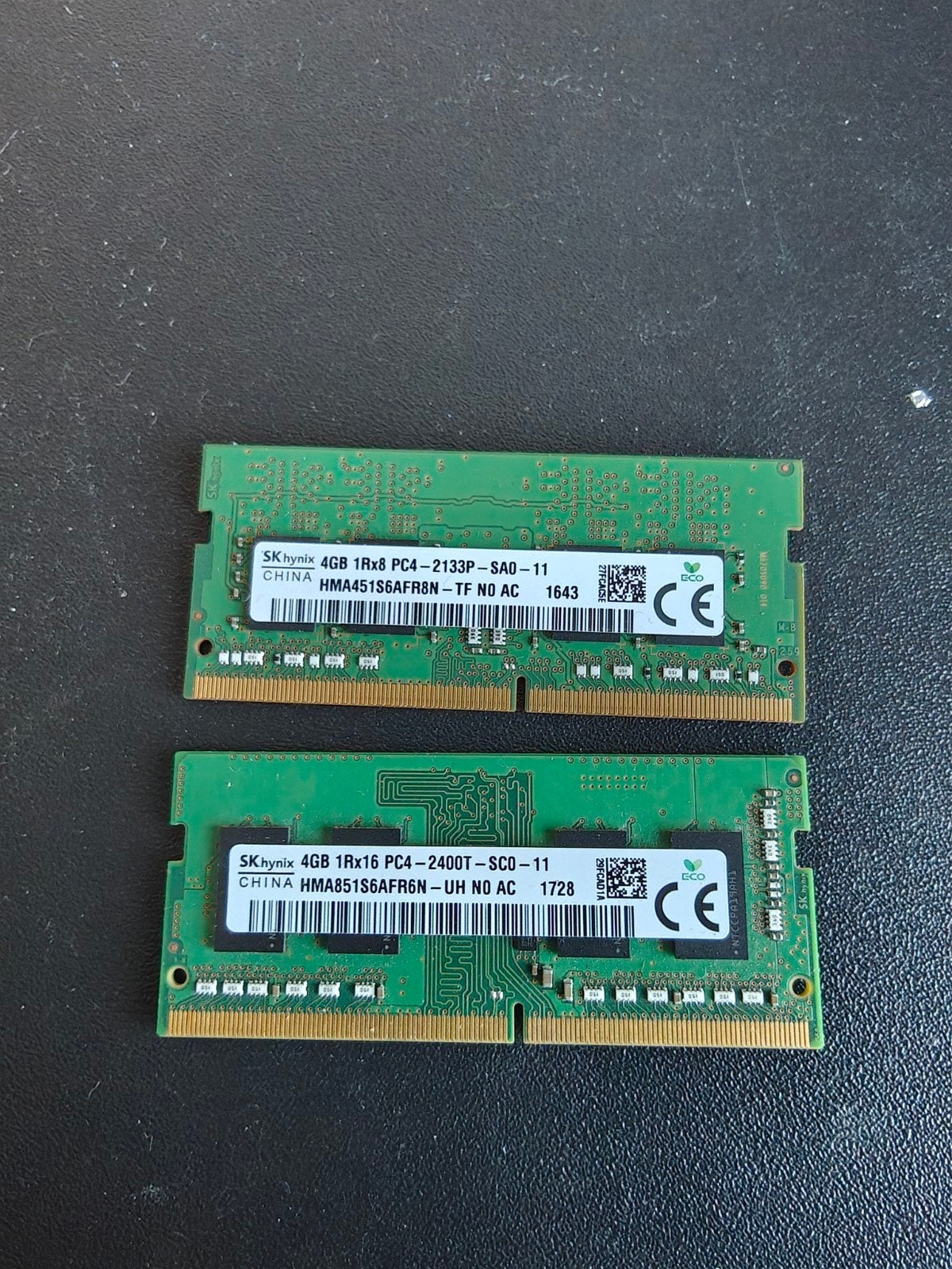 2x SK Hynix 4GB DDR4 laptop RAM – 2133 & 2400 MHz – SO-DIMM, Ophalen of Verzenden, DDR4, Laptop