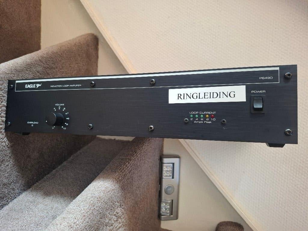 ringleiding versterker, Ophalen of Verzenden, Overige systemen, 120 watt of meer, Overige merken
