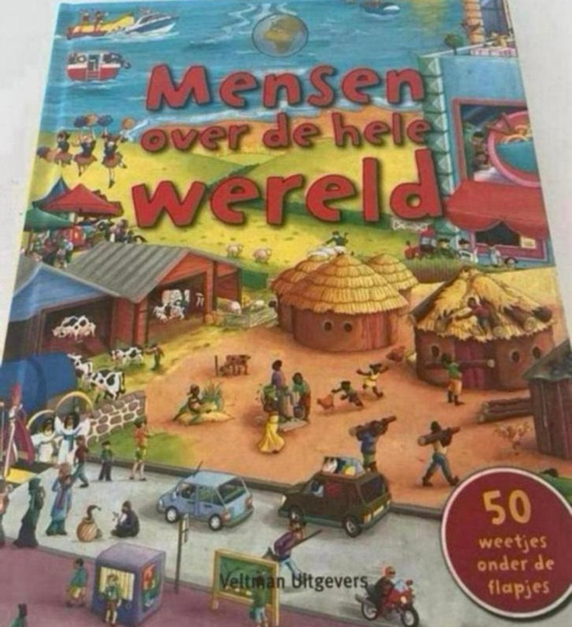 Mensen over de hele wereld: 50 weetjes onder de flapjes, Boeken, Ophalen of Verzenden, Gelezen